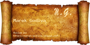 Marek Godiva névjegykártya